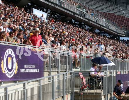 Fussball. Bundesliga. SK Austria Klagenfurt gegen WAC.  Fans. Klagenfurt, am 25.7.2021.
Foto: Kuess
www.qspictures.net
---
pressefotos, pressefotografie, kuess, qs, qspictures, sport, bild, bilder, bilddatenbank