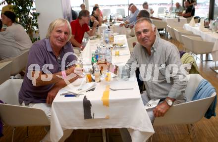 Fussball. Bundesliga. SK Austria Klagenfurt gegen WAC.  Helmut Koenig, Gustl Starek . Klagenfurt, am 25.7.2021.
Foto: Kuess
www.qspictures.net
---
pressefotos, pressefotografie, kuess, qs, qspictures, sport, bild, bilder, bilddatenbank