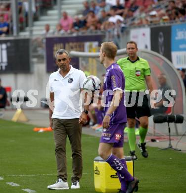 Fussball. Bundesliga. SK Austria Klagenfurt gegen WAC.  Trainer Robin Dutt (WAC). Klagenfurt, am 25.7.2021.
Foto: Kuess
www.qspictures.net
---
pressefotos, pressefotografie, kuess, qs, qspictures, sport, bild, bilder, bilddatenbank