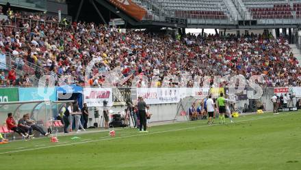 Fussball. Bundesliga. SK Austria Klagenfurt gegen WAC. Fans  (Klagenfurt). Klagenfurt, am 25.7.2021.
Foto: Kuess
www.qspictures.net
---
pressefotos, pressefotografie, kuess, qs, qspictures, sport, bild, bilder, bilddatenbank