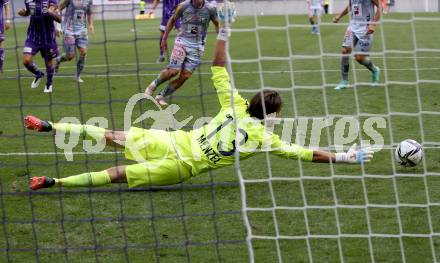 Fussball. Bundesliga. SK Austria Klagenfurt gegen WAC. Phillip Menzel  (Klagenfurt). Klagenfurt, am 25.7.2021.
Foto: Kuess
www.qspictures.net
---
pressefotos, pressefotografie, kuess, qs, qspictures, sport, bild, bilder, bilddatenbank