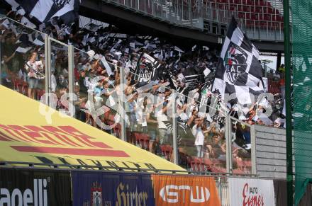 Fussball. Bundesliga. SK Austria Klagenfurt gegen WAC.  Fans (WAC). Klagenfurt, am 25.7.2021.
Foto: Kuess
www.qspictures.net
---
pressefotos, pressefotografie, kuess, qs, qspictures, sport, bild, bilder, bilddatenbank