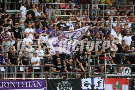 Fussball. Bundesliga. SK Austria Klagenfurt gegen WAC. Fans  (Klagenfurt). Klagenfurt, am 25.7.2021.
Foto: Kuess
www.qspictures.net
---
pressefotos, pressefotografie, kuess, qs, qspictures, sport, bild, bilder, bilddatenbank