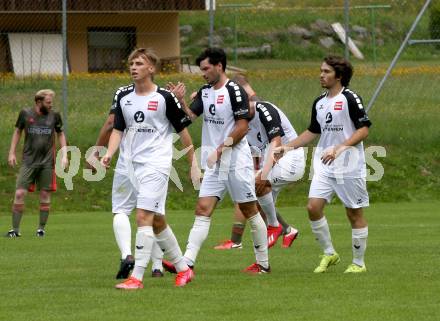 Fussball 1. Klasse B. Kleinkirchheim gegen Velden. Torjubel  Roland Putsche
 (Velden). Kleinkirchheim, am 25.7.2021.
Foto: Kuess
---
pressefotos, pressefotografie, kuess, qs, qspictures, sport, bild, bilder, bilddatenbank