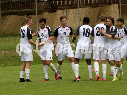 Fussball 1. Klasse B. Kleinkirchheim gegen Velden. Torjubel  Roland Putsche
 (Velden). Kleinkirchheim, am 25.7.2021.
Foto: Kuess
---
pressefotos, pressefotografie, kuess, qs, qspictures, sport, bild, bilder, bilddatenbank