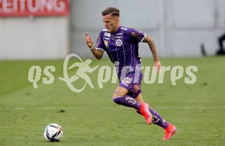 Fussball. Bundesliga. SK Austria Klagenfurt gegen TSV Hartberg.   Florian Rieder (Klagenfurt). Klagenfurt, am 7.8.2021.
Foto: Kuess
www.qspictures.net
---
pressefotos, pressefotografie, kuess, qs, qspictures, sport, bild, bilder, bilddatenbank