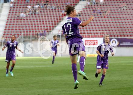 Fussball. Bundesliga. SK Austria Klagenfurt gegen TSV Hartberg.   Torjubel  Alex Timossi Andersson (Klagenfurt). Klagenfurt, am 7.8.2021.
Foto: Kuess
www.qspictures.net
---
pressefotos, pressefotografie, kuess, qs, qspictures, sport, bild, bilder, bilddatenbank