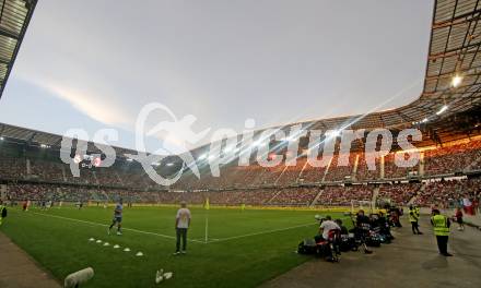 Fussball. Testspiel. Real Madrid gegen AC Milan.  Fans. Klagenfurt Woerthersee Stadion, am 8.8.2021.
Foto: Kuess
www.qspictures.net
---
pressefotos, pressefotografie, kuess, qs, qspictures, sport, bild, bilder, bilddatenbank