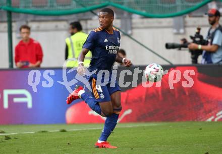 Fussball. Testspiel. Real Madrid gegen AC Milan. David Alaba (Real Madrid). Klagenfurt Woerthersee Stadion, am 8.8.2021.
Foto: Kuess
www.qspictures.net
---
pressefotos, pressefotografie, kuess, qs, qspictures, sport, bild, bilder, bilddatenbank