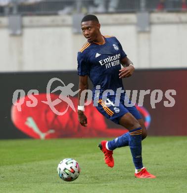 Fussball. Testspiel. Real Madrid gegen AC Milan. David Alaba (Real Madrid). Klagenfurt Woerthersee Stadion, am 8.8.2021.
Foto: Kuess
www.qspictures.net
---
pressefotos, pressefotografie, kuess, qs, qspictures, sport, bild, bilder, bilddatenbank