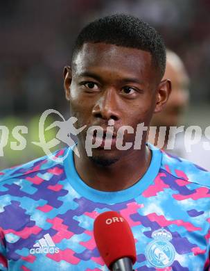 Fussball. Testspiel. Real Madrid gegen AC Milan. David Alaba (Real Madrid). Klagenfurt Woerthersee Stadion, am 8.8.2021.
Foto: Kuess
www.qspictures.net
---
pressefotos, pressefotografie, kuess, qs, qspictures, sport, bild, bilder, bilddatenbank