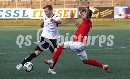 Fussball Regionalliga. SV Spittal gegen Gurten. Thomas Ogradnig  (Spittal),  Simon Schnaitter (Gurten). Spittal, 6.8.2021.
Fotos: Kuess
---
pressefotos, pressefotografie, kuess, qs, qspictures, sport, bild, bilder, bilddatenbank