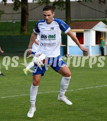 Fussball. Regionallliga. Treibach gegen ATSV Stadl-Paura. Julian Salentinig  (Treibach). Treibach, am 10.8.2021.
Foto: Kuess
www.qspictures.net
---
pressefotos, pressefotografie, kuess, qs, qspictures, sport, bild, bilder, bilddatenbank