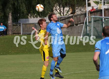 Fussball. Unterliga West. Lind gegen VSV.  Michael Unterguggenberger (Lind), Sebastian Maximilian Mauch (VSV). Lind, am 21.8.2021.
Foto: Kuess
www.qspictures.net
---
pressefotos, pressefotografie, kuess, qs, qspictures, sport, bild, bilder, bilddatenbank