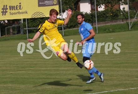 Fussball. Unterliga West. Lind gegen VSV. Michael Unterguggenberger  (Lind), Sebastian Maximilian Mauch  (VSV). Lind, am 21.8.2021.
Foto: Kuess
www.qspictures.net
---
pressefotos, pressefotografie, kuess, qs, qspictures, sport, bild, bilder, bilddatenbank