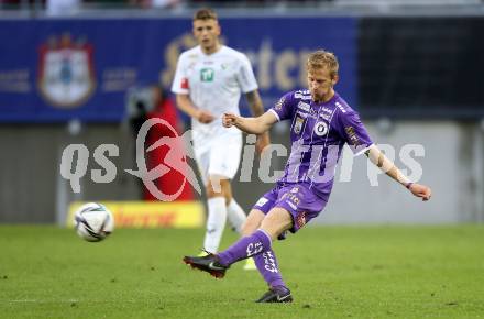 Fussball. Bundesliga. SK Austria Klagenfurt gegen WSG Tirol. Christopher CVetko  (Klagenfurt). Klagenfurt, am 28.8.2021.
Foto: Kuess
www.qspictures.net
---
pressefotos, pressefotografie, kuess, qs, qspictures, sport, bild, bilder, bilddatenbank