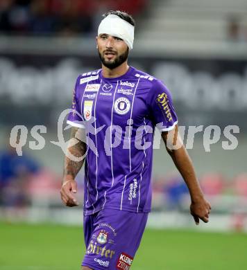 Fussball. Bundesliga. SK Austria Klagenfurt gegen WSG Tirol. Markus Pink  (Klagenfurt). Klagenfurt, am 28.8.2021.
Foto: Kuess
www.qspictures.net
---
pressefotos, pressefotografie, kuess, qs, qspictures, sport, bild, bilder, bilddatenbank