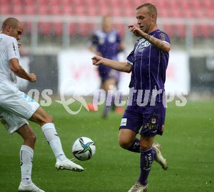 Fussball. Bundesliga. SK Austria Klagenfurt gegen WSG Tirol. Florian Jaritz  (Klagenfurt). Klagenfurt, am 28.8.2021.
Foto: Kuess
www.qspictures.net
---
pressefotos, pressefotografie, kuess, qs, qspictures, sport, bild, bilder, bilddatenbank