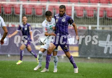 Fussball. Bundesliga. SK Austria Klagenfurt gegen WSG Tirol.  Markus Pink (Klagenfurt). Klagenfurt, am 28.8.2021.
Foto: Kuess
www.qspictures.net
---
pressefotos, pressefotografie, kuess, qs, qspictures, sport, bild, bilder, bilddatenbank