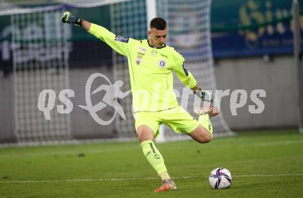 Fussball. Bundesliga. SK Austria Klagenfurt gegen WSG Tirol.  Lennart Moser (Klagenfurt). Klagenfurt, am 28.8.2021.
Foto: Kuess
www.qspictures.net
---
pressefotos, pressefotografie, kuess, qs, qspictures, sport, bild, bilder, bilddatenbank