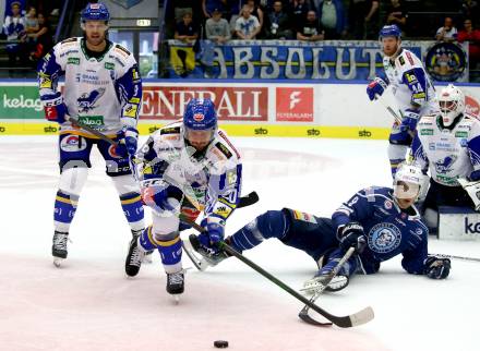 Eishockey Testspiel. EC Grand Immo VSV gegen HK Nitra.  Nico Brunner, Rick Schofield, Alexander Schmidt (VSV),  Michael Drabek (Nitra). Villach, am 31.8.2021.
Foto: Kuess
www.qspictures.net
---
pressefotos, pressefotografie, kuess, qs, qspictures, sport, bild, bilder, bilddatenbank