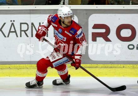 EBEL. Eishockey Bundesliga. KAC gegen	HC TIWAG Innsbruck. Matthew Fraser (KAC). Klagenfurt, am 18.9.2021.
Foto: Kuess
www.qspictures.net

---
pressefotos, pressefotografie, kuess, qs, qspictures, sport, bild, bilder, bilddatenbank