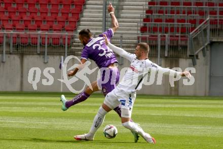 Fussball. Bundesliga. SK Austria Klagenfurt gegen  LASK. Markus Pink,   (Klagenfurt), Dario Maresic (LASK). Klagenfurt, am 19.9.2021.
Foto: Kuess
www.qspictures.net
---
pressefotos, pressefotografie, kuess, qs, qspictures, sport, bild, bilder, bilddatenbank