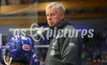 EBEL. Eishockey Bundesliga. VSV gegen HC Pustertal Woelfe. Trainer Rob Daum  (VSV). Villach, am 24.9.2021.
Foto: Kuess
www.qspictures.net
---
pressefotos, pressefotografie, kuess, qs, qspictures, sport, bild, bilder, bilddatenbank