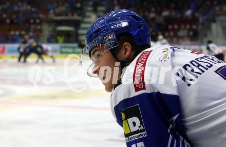 EBEL. Eishockey Bundesliga. VSV gegen HC Pustertal Woelfe.  Renars Krastenbergs  (VSV). Villach, am 24.9.2021.
Foto: Kuess
www.qspictures.net
---
pressefotos, pressefotografie, kuess, qs, qspictures, sport, bild, bilder, bilddatenbank