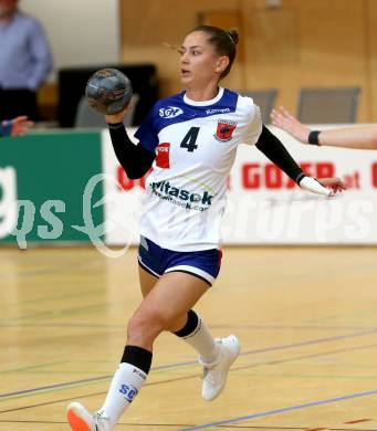 Handball. Bundesliga. Frauen.  	SC witasek Ferlach/Feldkirchen gegen roomz JAGS WV.  Senitza Luisa Marina  (Ferlach). Ferlach, 25.9.2021.
Foto: Kuess
---
pressefotos, pressefotografie, kuess, qs, qspictures, sport, bild, bilder, bilddatenbank