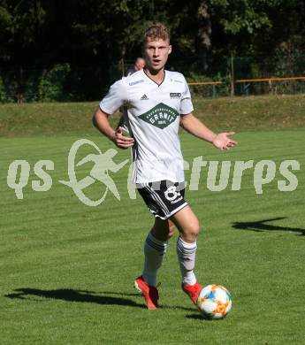 Fussball. Kaerntner Liga. Ferlach Atus gegen St. Michael/Bl.. Sebastian Visotschnig  (St. Michael). Ferlach, am 25.9.2021.
Foto: Kuess
www.qspictures.net
---
pressefotos, pressefotografie, kuess, qs, qspictures, sport, bild, bilder, bilddatenbank