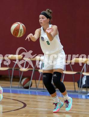 Basketball Damen Superliga 2021/2022. Grunddurchgang 1. Runde.  KOS Celovec Damen gegen BK Duchess Klosterneuburg. Antonia Ronacher  (KOS). Klagenfurt, am 2.10.2021.
Foto: Kuess
www.qspictures.net
---
pressefotos, pressefotografie, kuess, qs, qspictures, sport, bild, bilder, bilddatenbank