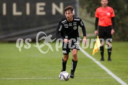 Fussball Testspiel. SK Austria Klagenfurt gegen NK Bravo (SLO).   Till Schumacher (Klagenfurt). Sportpark Fischl. Klagenfurt, am 8.10.2021.
Foto: Kuess
---
pressefotos, pressefotografie, kuess, qs, qspictures, sport, bild, bilder, bilddatenbank