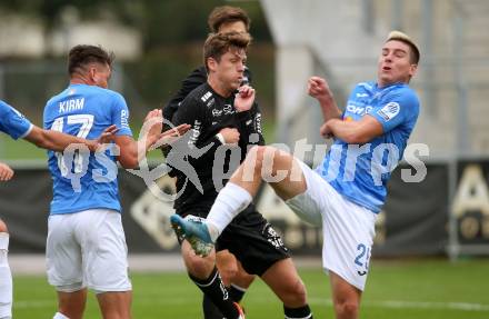 Fussball Testspiel. SK Austria Klagenfurt gegen NK Bravo (SLO).    Herbert Paul (Klagenfurt). Sportpark Fischl. Klagenfurt, am 8.10.2021.
Foto: Kuess
---
pressefotos, pressefotografie, kuess, qs, qspictures, sport, bild, bilder, bilddatenbank