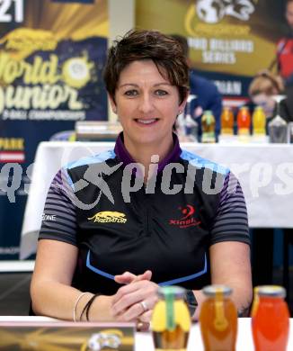 Billard. Pressekonferenz. Kelly Fisher. Klagenfurt, 5.10.2021.
Foto: Kuess
---
pressefotos, pressefotografie, kuess, qs, qspictures, sport, bild, bilder, bilddatenbank