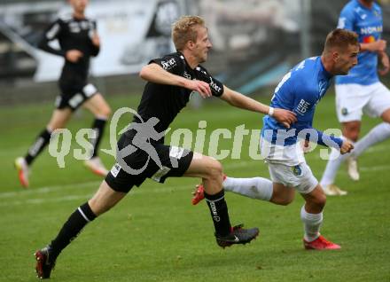 Fussball Testspiel. SK Austria Klagenfurt gegen NK Bravo (SLO).   Christopher Cvetko (Klagenfurt). Sportpark Fischl. Klagenfurt, am 8.10.2021.
Foto: Kuess
---
pressefotos, pressefotografie, kuess, qs, qspictures, sport, bild, bilder, bilddatenbank