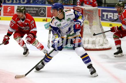 EBEL. Eishockey Bundesliga. VSV gegen HCB Suedtirol Alperia.  Benjamin Lanzinger, (VSV). Villach, am 10.10.2021.
Foto: Kuess
www.qspictures.net
---
pressefotos, pressefotografie, kuess, qs, qspictures, sport, bild, bilder, bilddatenbank