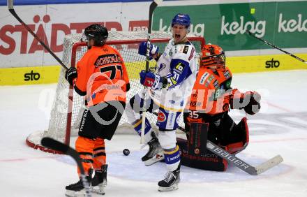 EBEL. Eishockey Bundesliga. VSV gegen Moser Medical Graz99ers. Torjubel Marco Richter  (VSV). Villach, am 17.10.2021.
Foto: Kuess
www.qspictures.net
---
pressefotos, pressefotografie, kuess, qs, qspictures, sport, bild, bilder, bilddatenbank