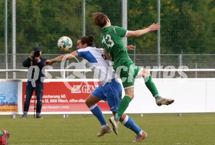 Fussball. Unterliga West. Landskron gegen Sachsenburg.  Raphael Simon Staguller,  (Landskron),  Elias August Kaim   (Sachsenburg). Landskron, 16.10.2016.
Foto: Kuess
---
pressefotos, pressefotografie, kuess, qs, qspictures, sport, bild, bilder, bilddatenbank