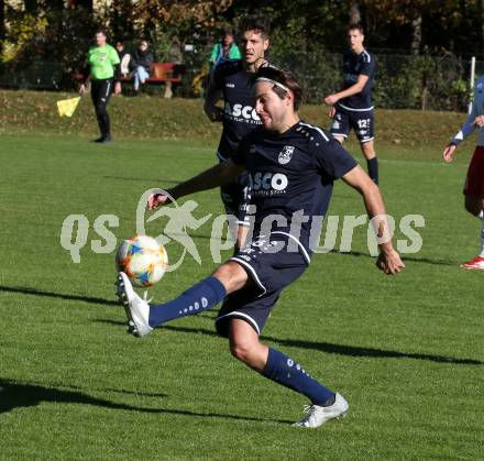 Fussball. Kaerntner Liga. Ferlach Atus gegen ATSV Wolfsberg.  Daniel Schrammel (Wolfsberg). Ferlach, 23.10.2021.
Foto: Kuess
---
pressefotos, pressefotografie, kuess, qs, qspictures, sport, bild, bilder, bilddatenbank