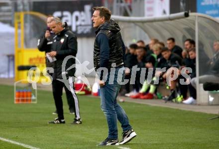 Fussball. Bundesliga. SK Austria Klagenfurt gegen  FC Flyeralarm Admira.   Trainer Andreas Herzog (Admira). Klagenfurt, am 30.10.2021.
Foto: Kuess
www.qspictures.net
---
pressefotos, pressefotografie, kuess, qs, qspictures, sport, bild, bilder, bilddatenbank