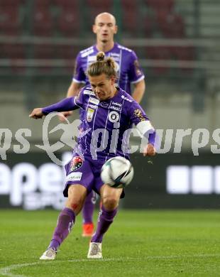 Fussball. Bundesliga. SK Austria Klagenfurt gegen  FC Flyeralarm Admira.   Patrick Greil (Klagenfurt). Klagenfurt, am 30.10.2021.
Foto: Kuess
www.qspictures.net
---
pressefotos, pressefotografie, kuess, qs, qspictures, sport, bild, bilder, bilddatenbank