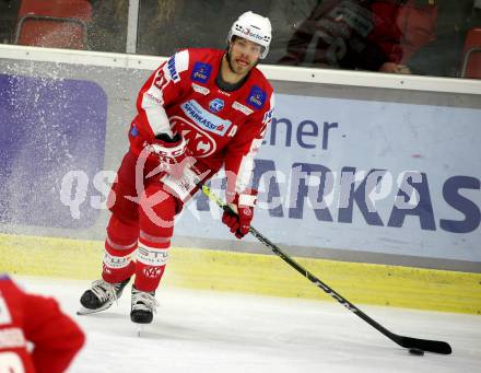 EBEL. Eishockey Bundesliga. KAC gegen Dornbirn Bulldogs. Hundertpfund Thomas (KAC). Klagenfurt, am 5.11.2021.
Foto: Kuess
www.qspictures.net

---
pressefotos, pressefotografie, kuess, qs, qspictures, sport, bild, bilder, bilddatenbank