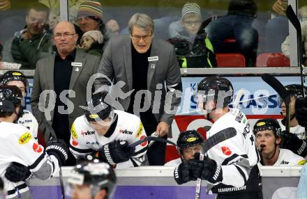 EBEL. Eishockey Bundesliga. KAC gegen Dornbirn Bulldogs.  Trainer  SUIKKANEN Kai (Dornbirn). Klagenfurt, am 5.11.2021.
Foto: Kuess
www.qspictures.net

---
pressefotos, pressefotografie, kuess, qs, qspictures, sport, bild, bilder, bilddatenbank