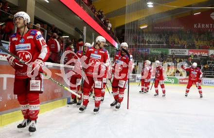 EBEL. Eishockey Bundesliga. KAC gegen Dornbirn Bulldogs.  (KAC). Klagenfurt, am 5.11.2021.
Foto: Kuess
www.qspictures.net

---
pressefotos, pressefotografie, kuess, qs, qspictures, sport, bild, bilder, bilddatenbank