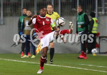 Fussball. FIFA. WM Qualifikationsspiel. European Qualifiers. Oesterreich gegen Israel.  David Alaba (Oesterreich). Klagenfurt, Woerthersee Stadion, 12.11.2021.
Foto: Kuess
www.qspictures.net
---
pressefotos, pressefotografie, kuess, qs, qspictures, sport, bild, bilder, bilddatenbank