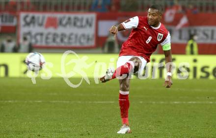 Fussball. FIFA. WM Qualifikationsspiel. European Qualifiers. Oesterreich gegen Israel.  David Alaba (Oesterreich). Klagenfurt, Woerthersee Stadion, 12.11.2021.
Foto: Kuess
www.qspictures.net
---
pressefotos, pressefotografie, kuess, qs, qspictures, sport, bild, bilder, bilddatenbank