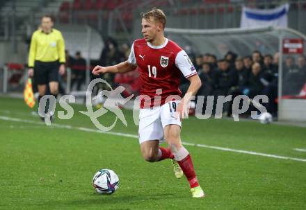 Fussball. FIFA. WM Qualifikationsspiel. European Qualifiers. Oesterreich gegen Israel.  Marco Gruell (Oesterreich). Klagenfurt, Woerthersee Stadion, 12.11.2021.
Foto: Kuess
www.qspictures.net
---
pressefotos, pressefotografie, kuess, qs, qspictures, sport, bild, bilder, bilddatenbank