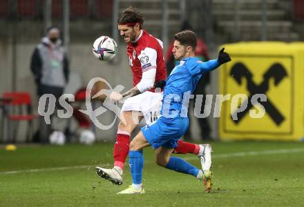 Fussball. FIFA. WM Qualifikationsspiel. European Qualifiers. Oesterreich gegen Israel. Christopher Trimmel  (Oesterreich). Klagenfurt, Woerthersee Stadion, 12.11.2021.
Foto: Kuess
www.qspictures.net
---
pressefotos, pressefotografie, kuess, qs, qspictures, sport, bild, bilder, bilddatenbank