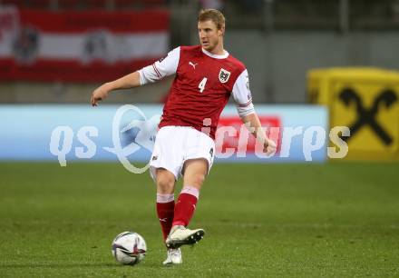 Fussball. FIFA. WM Qualifikationsspiel. European Qualifiers. Oesterreich gegen Israel. Martin Hinteregger  (Oesterreich). Klagenfurt, Woerthersee Stadion, 12.11.2021.
Foto: Kuess
www.qspictures.net
---
pressefotos, pressefotografie, kuess, qs, qspictures, sport, bild, bilder, bilddatenbank